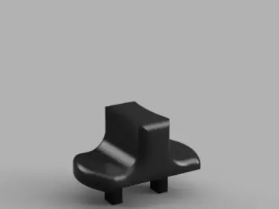 Vent Knob Mazda MX3 3D print model