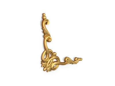 Classic decor ornament 155 3D model