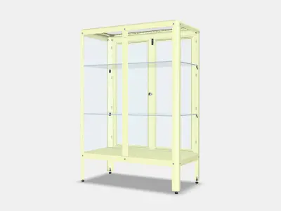 FABRIKOR Glass-door cabinet 1 3D model