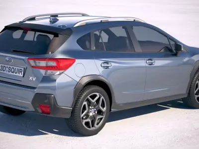 Subaru XV 2018 3D model