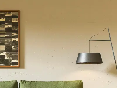 sofa Modern multi-person 3D model