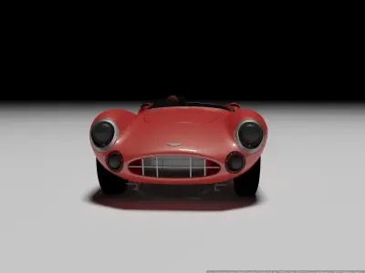 Aston Martin DB1 3D model