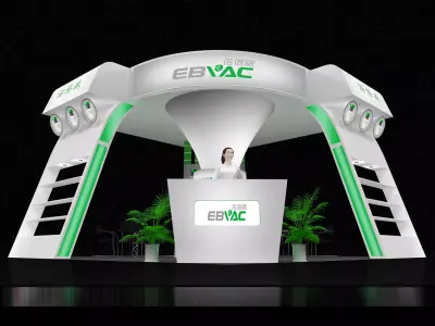 Exhibition - Area -6X6-3DMAX2009-40 3D model