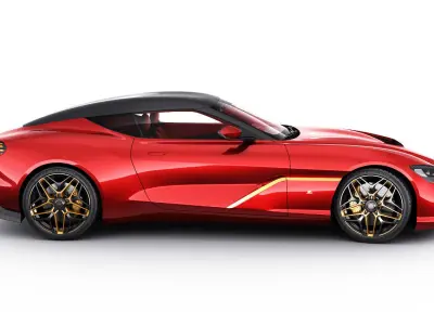 Aston Martin DBS GT Zagato 2020 3D model