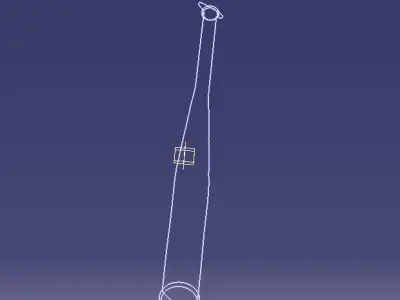 Baseball Bat 3D print model