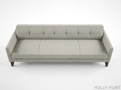 Holly Hunt Montgomery Sofa 3D model
