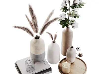 Decorative Set 016 3D model