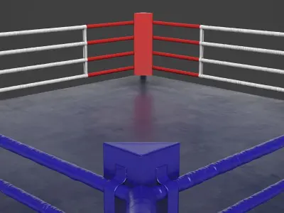 Boxing Ring 3D model