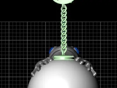 frog pearl earrings 3D printable model  3D print model