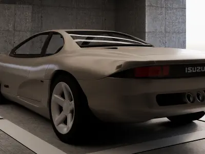 Isuzu 4200R 1989 Concept 3D model