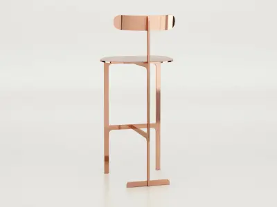 Park Place Counter Stool 3D model