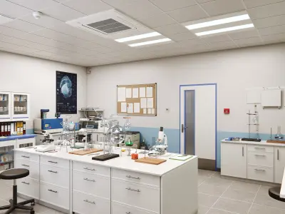 Archinteriors for UE vol 14 - hospital scene 3D model