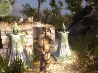 3Dfoin - Statues pack Low-poly 3D model