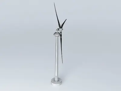Grouse Mountain Wind Turbine Free 3D model