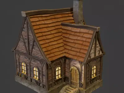 Old house Free 3D model order