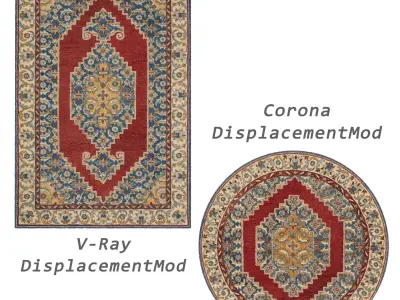 Rugs No 116 Low-poly 3D model