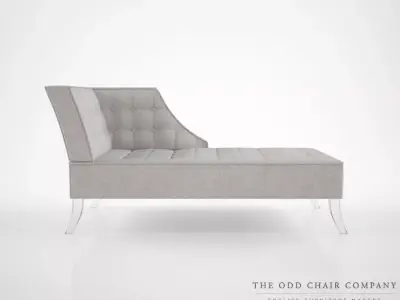 The Odd Chair Company Bovina Chaise 3D model