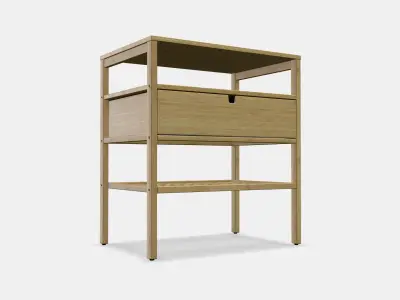 NORDKISA Bedside table 1 3D model