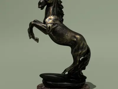 Horse Statuettes Collection volume 3 3D model