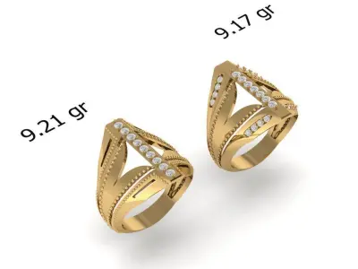 30 models of sport rings  3D model