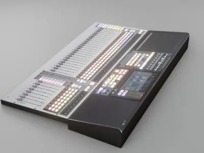 Studio Mixer - Low Poly - Game Ready - PBR Low-poly 3D model