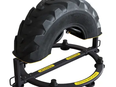 Tire - Simulator For Functional Training TireFlip 180 3D model