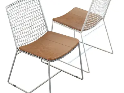 Crate and Barrel - Tig Dining Chair 3D model