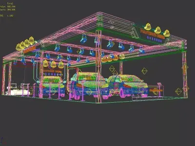 Exhibition - Area - 20X10-3DMAX2009-016 3D model