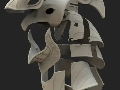 Horus Helmet 3D print model