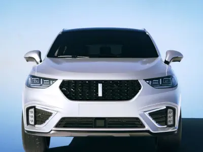 Wey VV5 2020 Low-poly 3D model