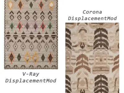 Rugs No 1052 Low-poly 3D model