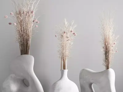   Bouquet collection 01 Low-poly 3D model