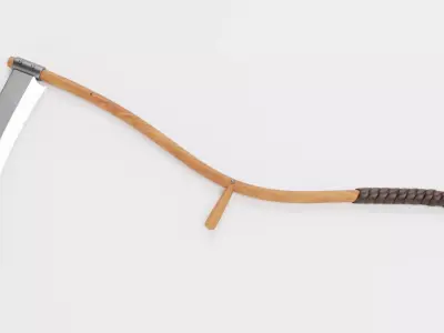 Scythe Realistic V1 Low-poly 3D model