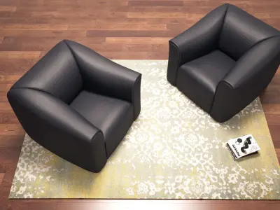 DS 47 Armchair 3D model