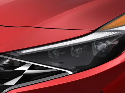 Hyundai Elantra 2021 3D model