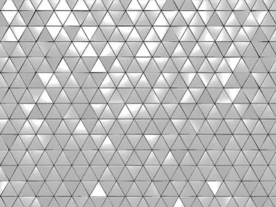 Deko Wall Triangel Tiles 3D model