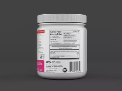 Protein Powder 3D model 4