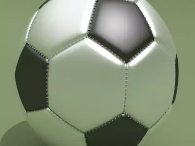 Ball White-black 3D model