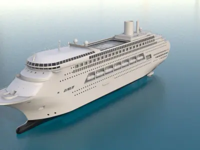 Ship Majestic Princess 3D model