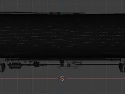 H0 1-87 scale Zacens 78 tank car 3D print model