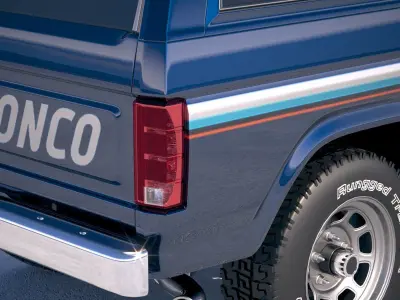 F1980 Bronco  3D model