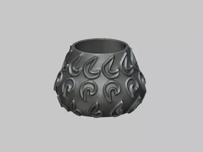 vase pot planter 3d print c06 3D print model