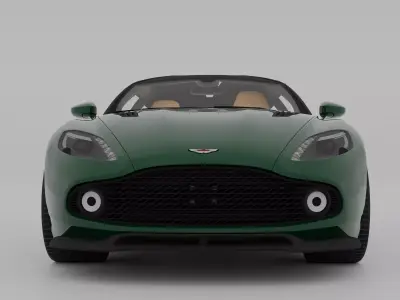 Aston Martin Vanquish Zagato Shootingbrake 3D model