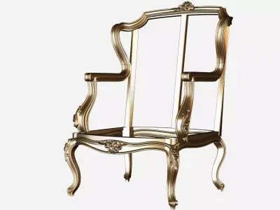 Armachair model for cnc 02 3D model