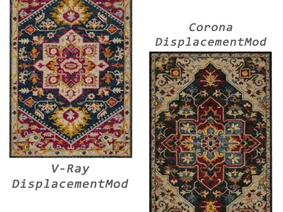 Rugs No 127 Low-poly 3D model