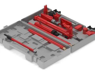 Garage Body Repair Kit 3D model