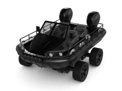 Amphibious Car 3D model