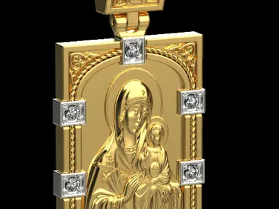 Saint Maria Pendant 51337 3D print model