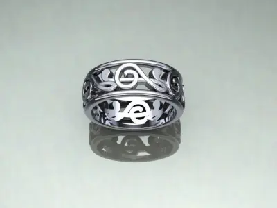 Ring Music 3D print model