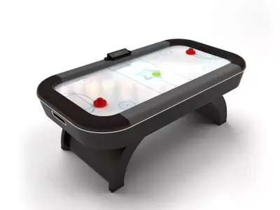 Miniature Hockey Set 3D model